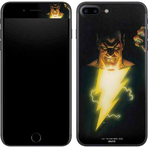DC Comics Justice Society of America #23 Cover Painting Black Adam Original Art by Alex Ross iPhone 8 Plus Skin